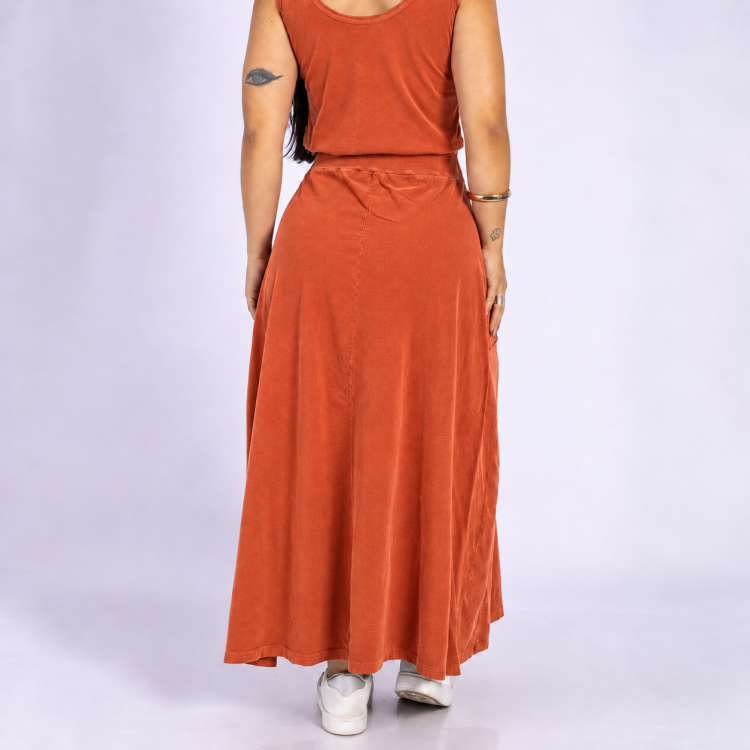 Saia Longa com Amarração Telha